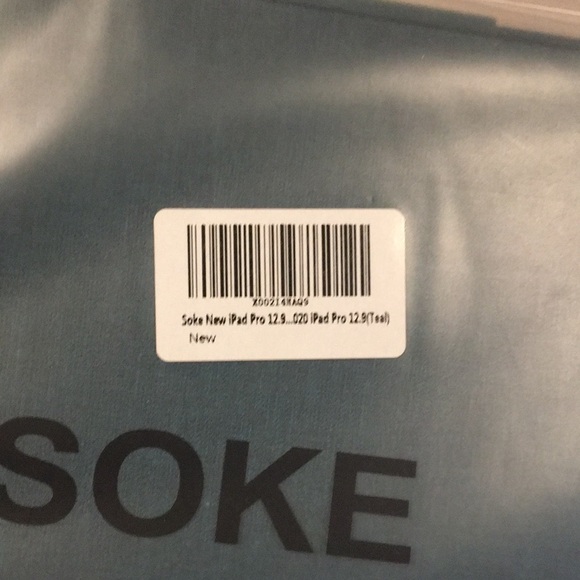 Soke New Teal Ipad Pro 12.9 case - Picture 2 of 3